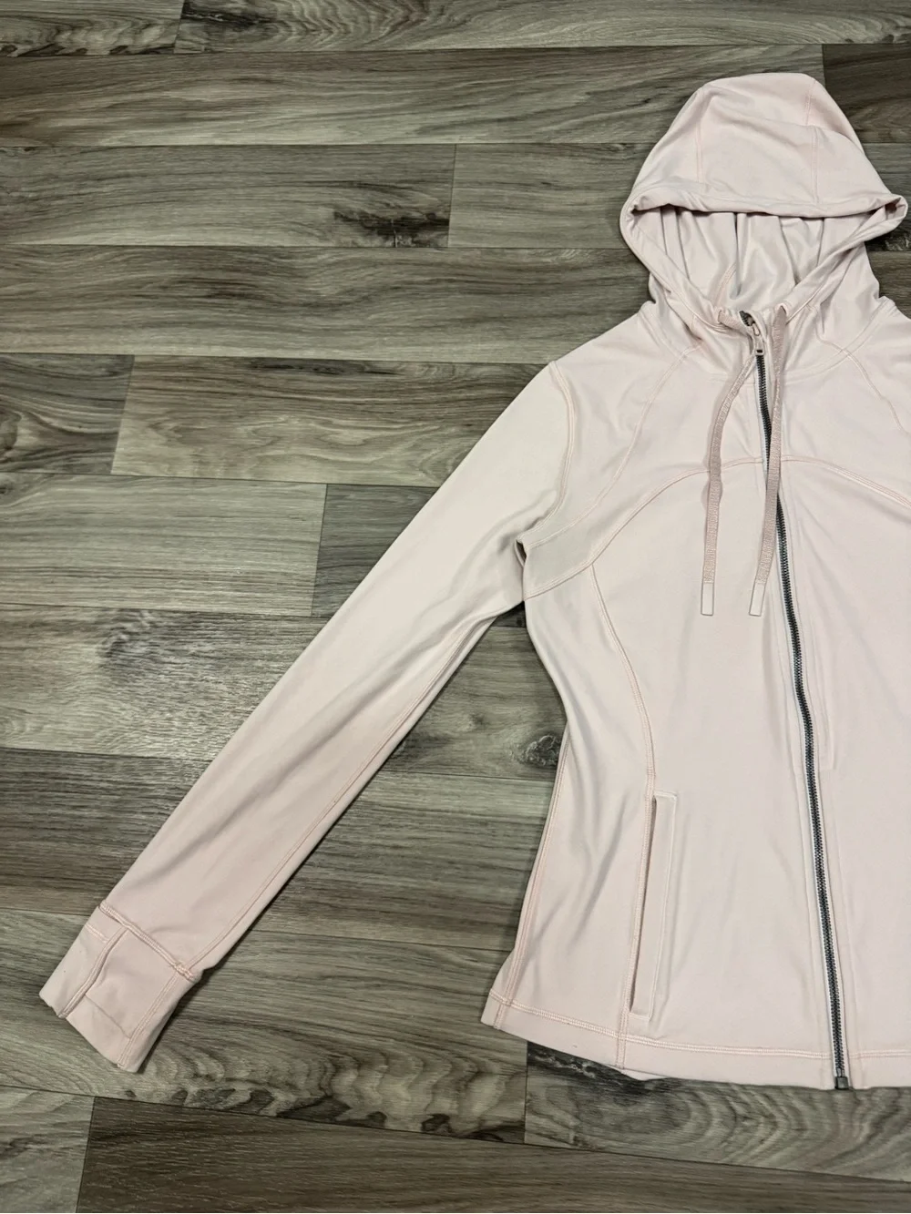 Lululemon Hooded Define Jacket in Smoky Blush Size 10